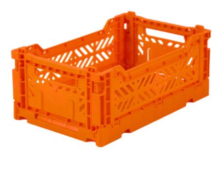 Recycled Crate Small - Orange
