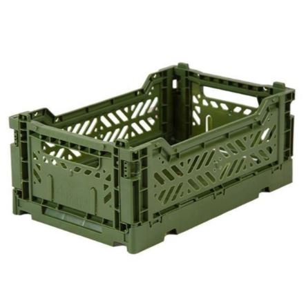 Recycled Crate Small - Khaki