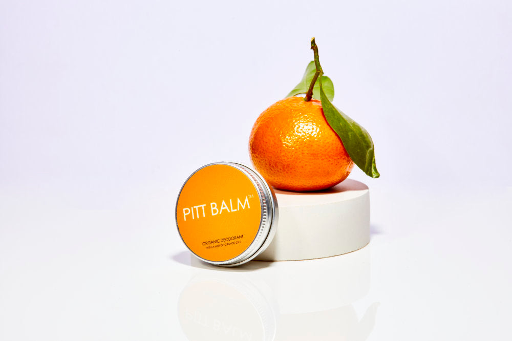 Orange - All natural, organic deodorant balm