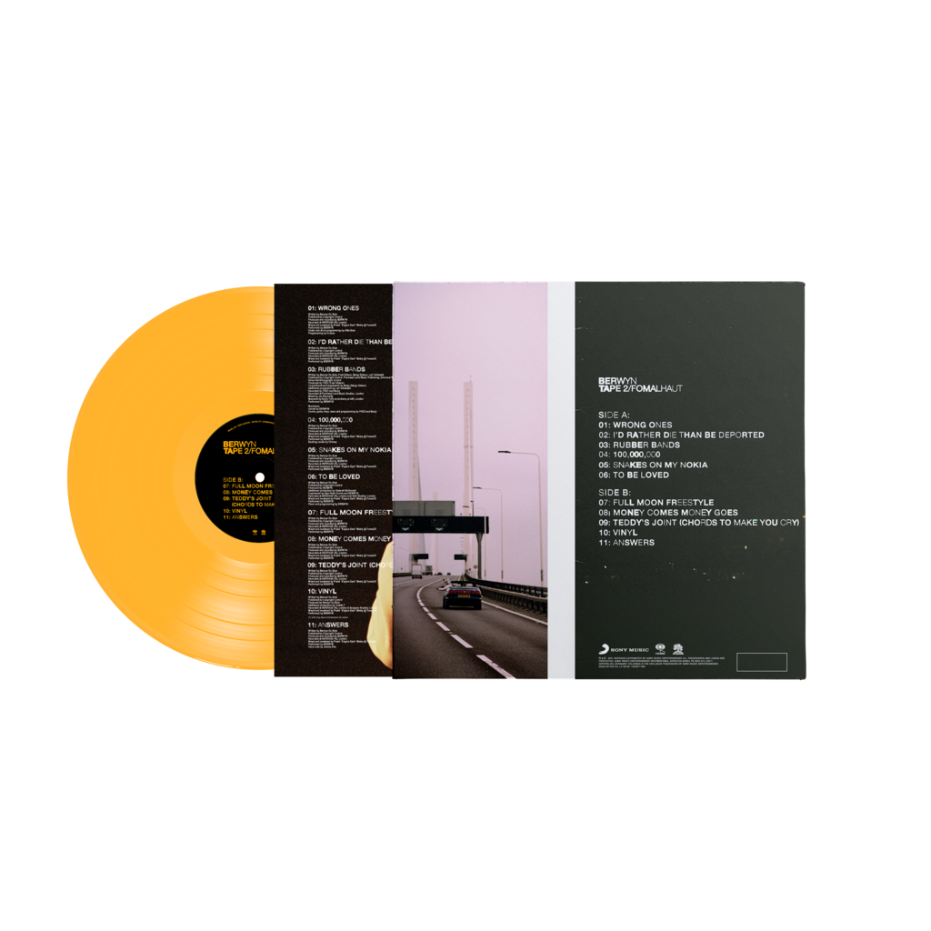 Tape 2/Fomalhaut - 12" Limited Translucent Orange Vinyl LP + booklet